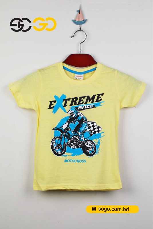 Boys Super Fancy Half Slip T Shirt