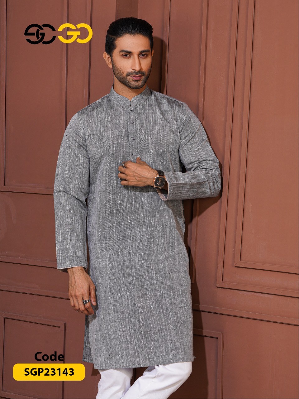 Rami Slub 100% Cotton, Grey
