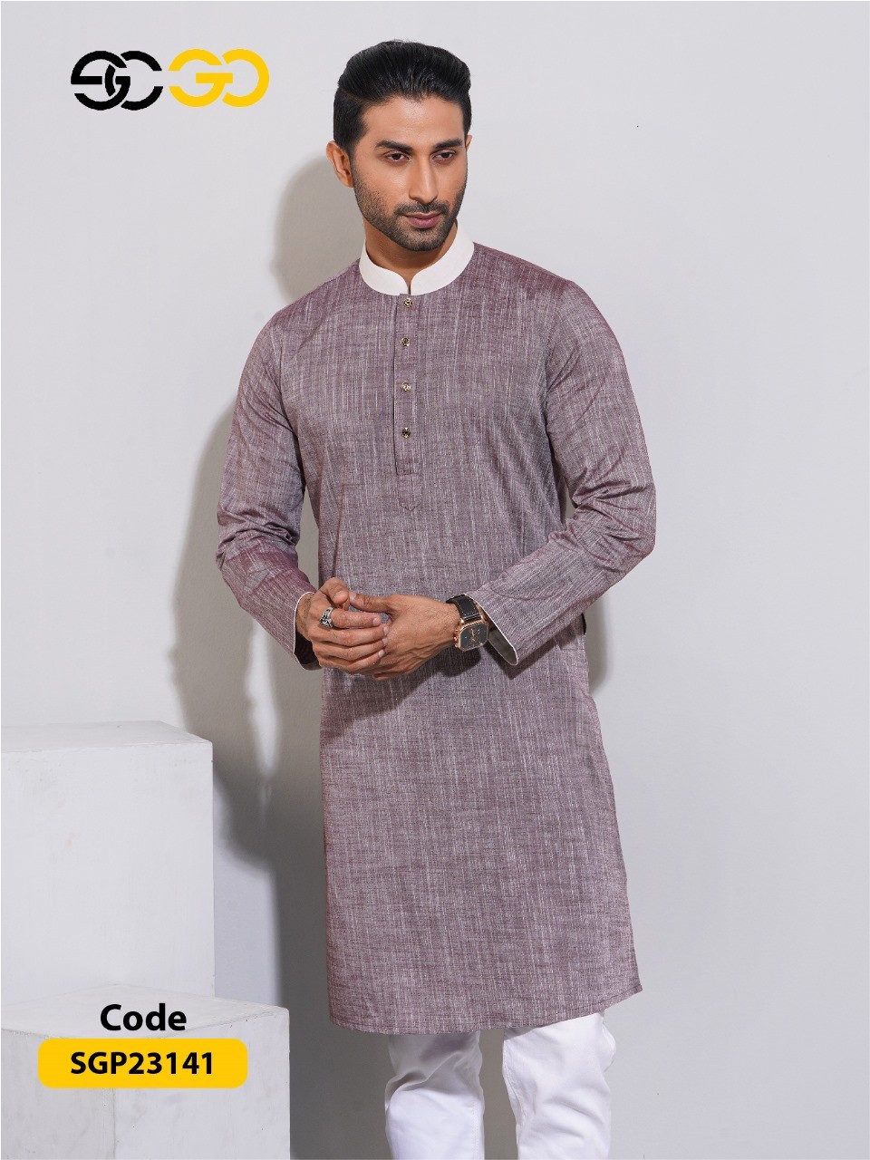 Rami Slub 100% Cotton, Light Violet