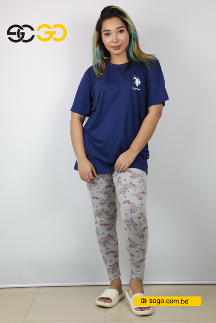 Digital Printed Stretchable Cotton Leggings